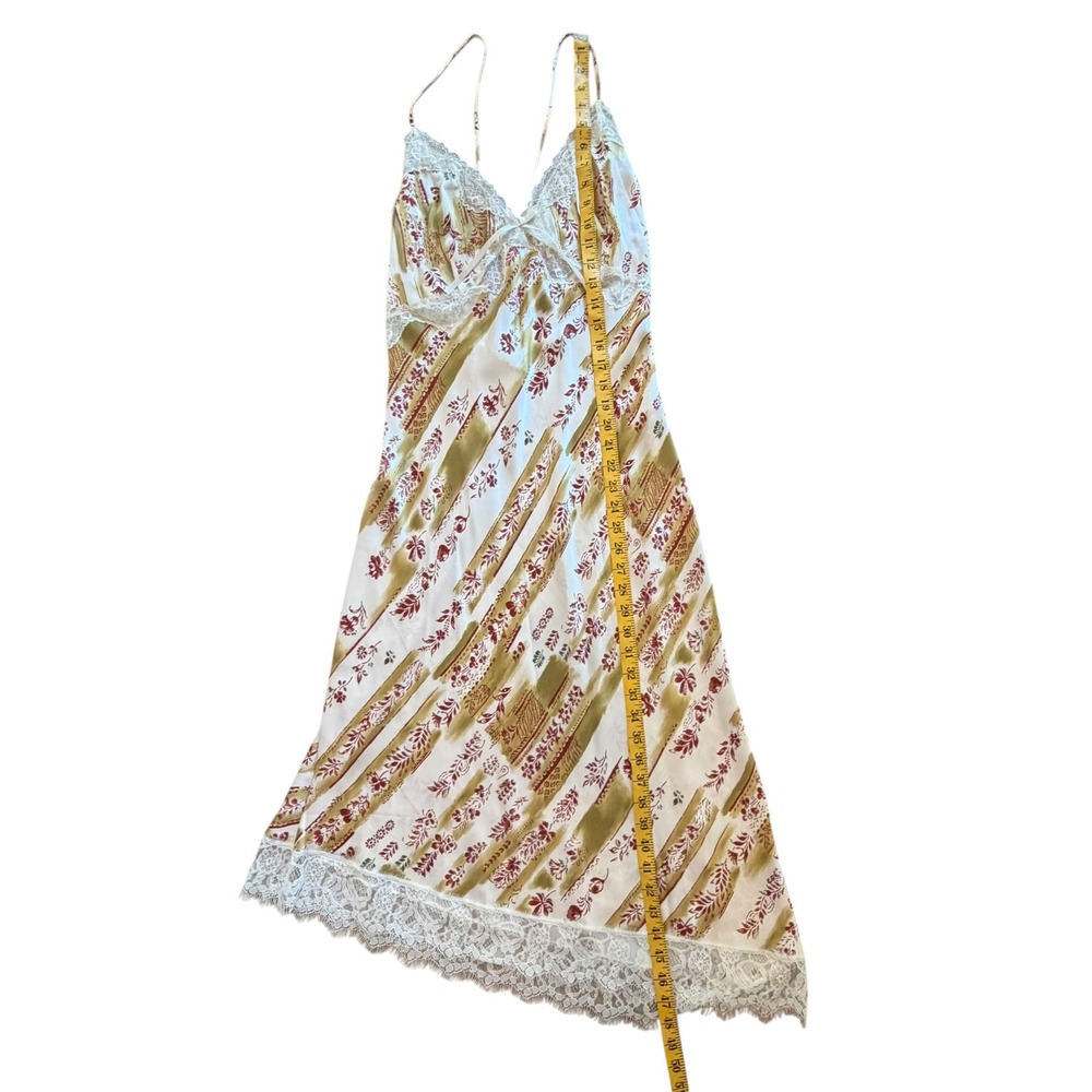 NWT Reformation Milania 100% Silk Midi Slip Dress Large Floral Coquette Ethereal - Picture 10 of 13